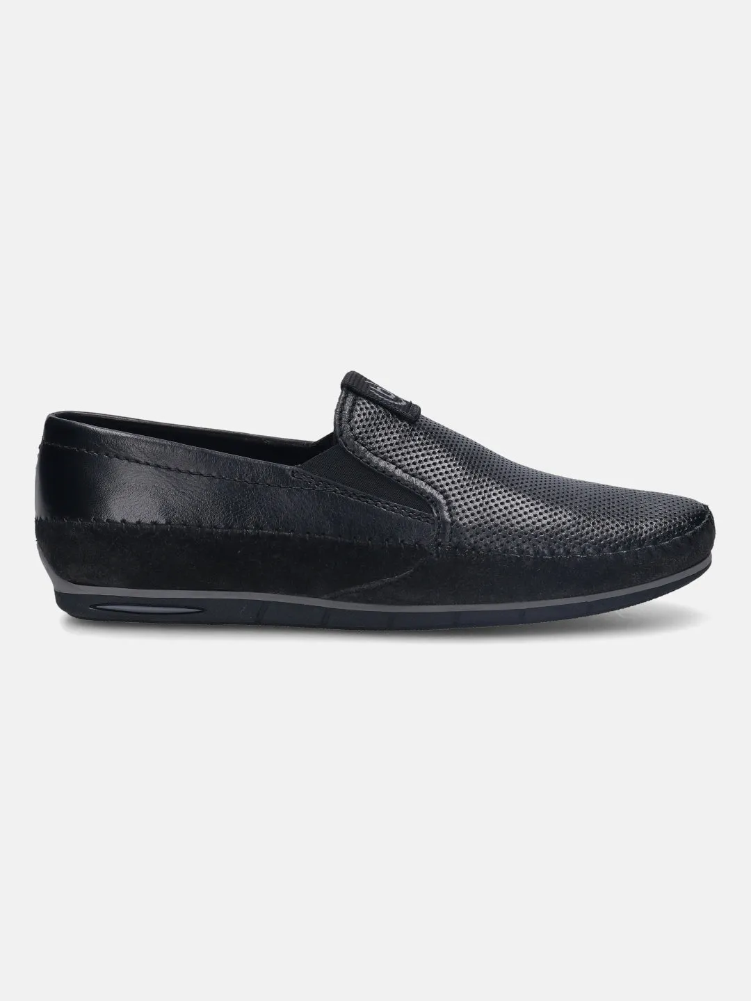 bugatti Black Loafers