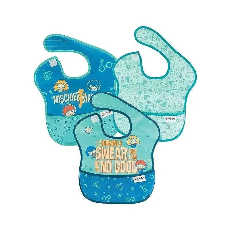 Bumkins - 3Pk Harry Potter Mischief Managed Superbib
