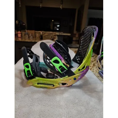 Burton & Virgil Abloh Limited Edition Snowboard Bindings Women's S