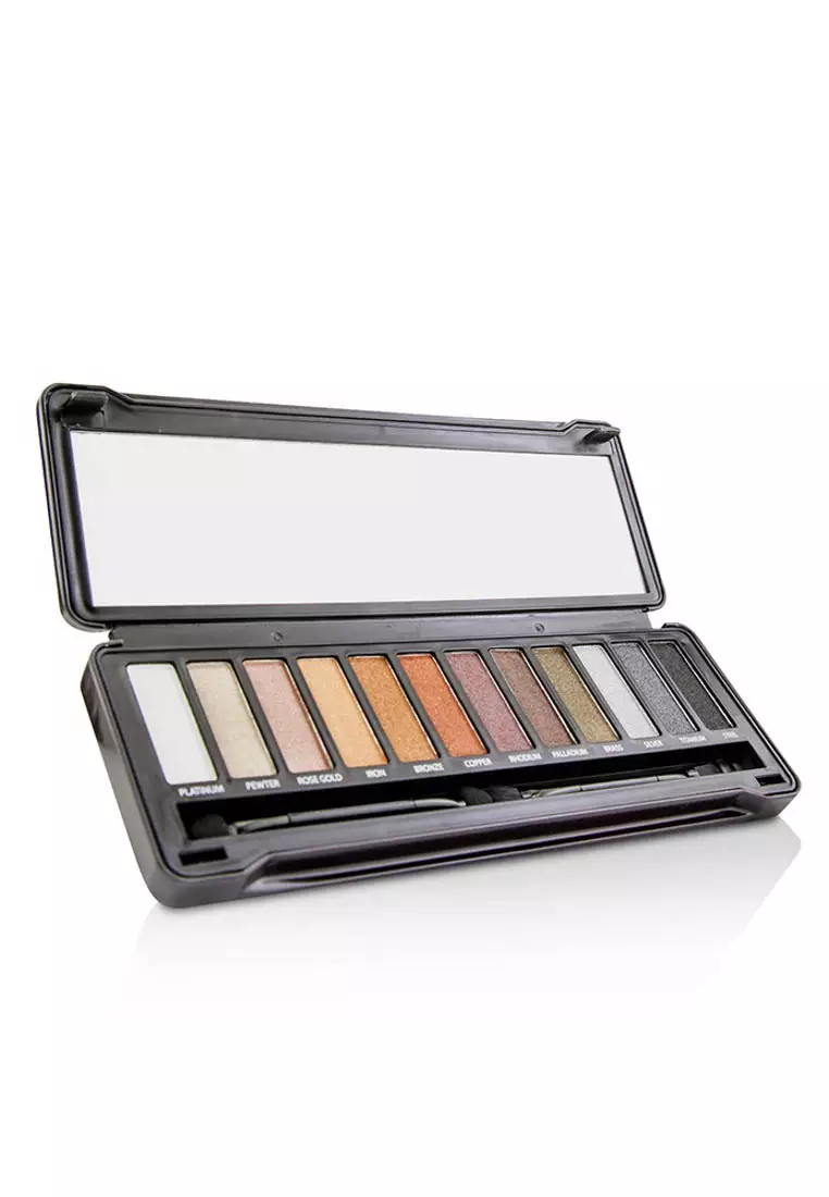 BYS BYS - Eyeshadow Palette (12x Eyeshadow, 2x Applicator) - Metals 12g/0.42oz