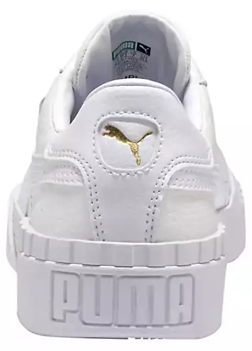 Cali Lace-Up Leather Trainers by Puma | Look Again