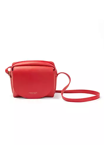 Campo Marzio Adele Cherry Red Faux Leather Camera Bag