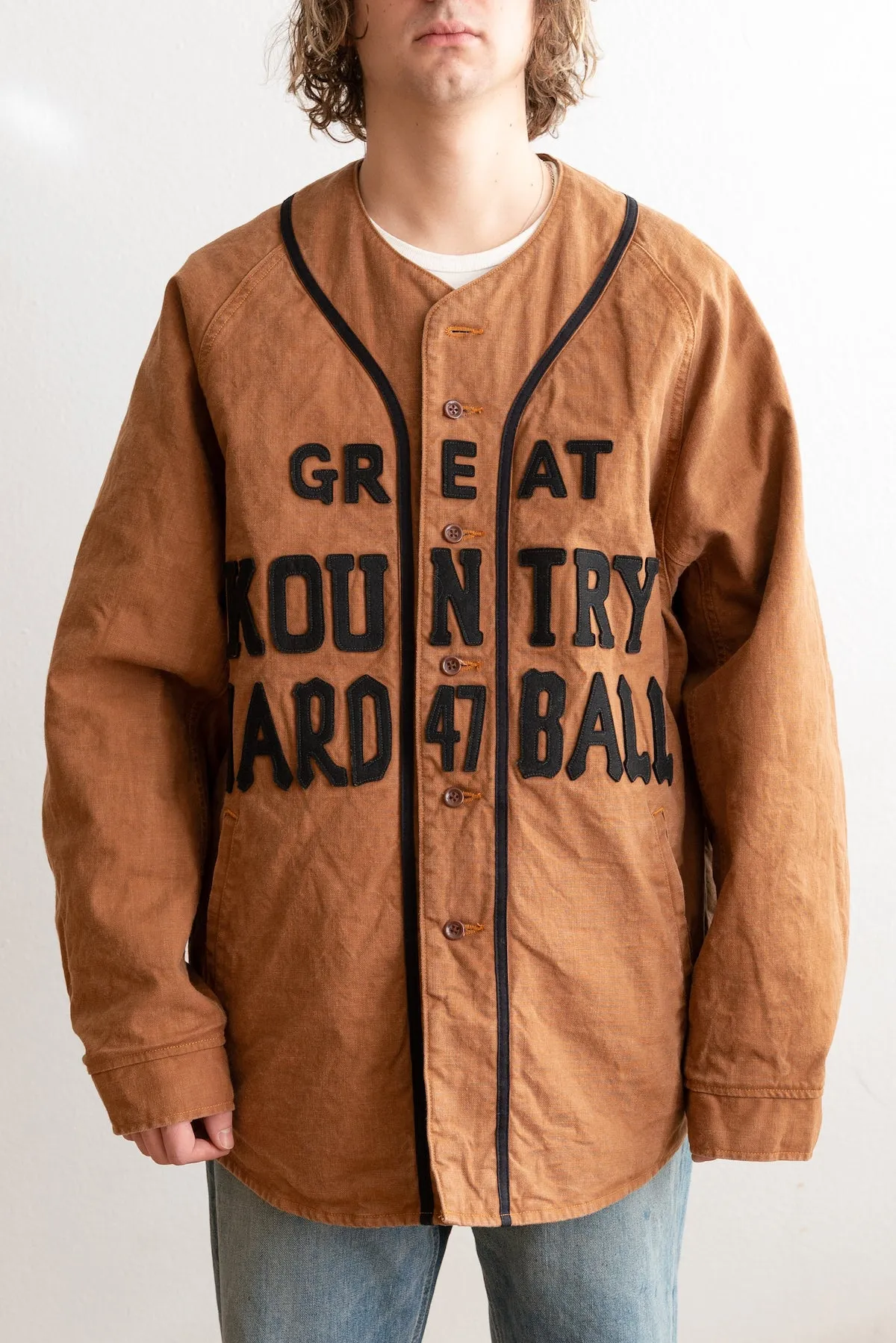 Canvas x Lining GREAT KOUNTRY Night Game Baseball Shirt