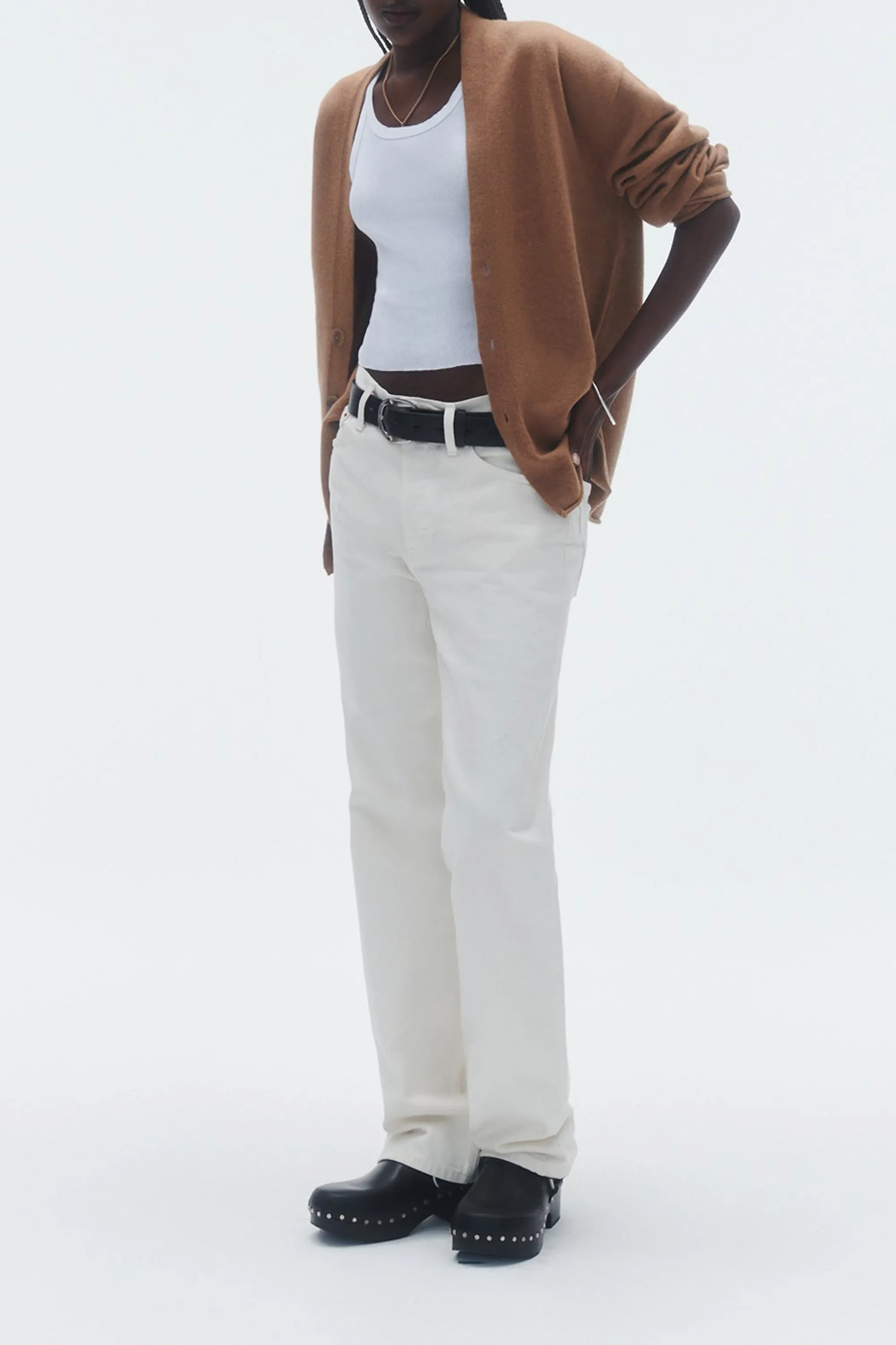 Cardigan Everywear in Almond