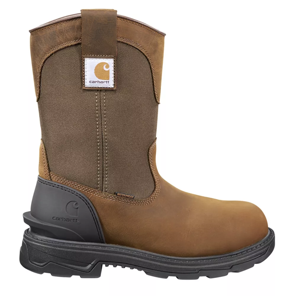 CARHARTT  MENS IRONWOOD WATERPROOF 11-INCH WELLINGTON WORK BOOT