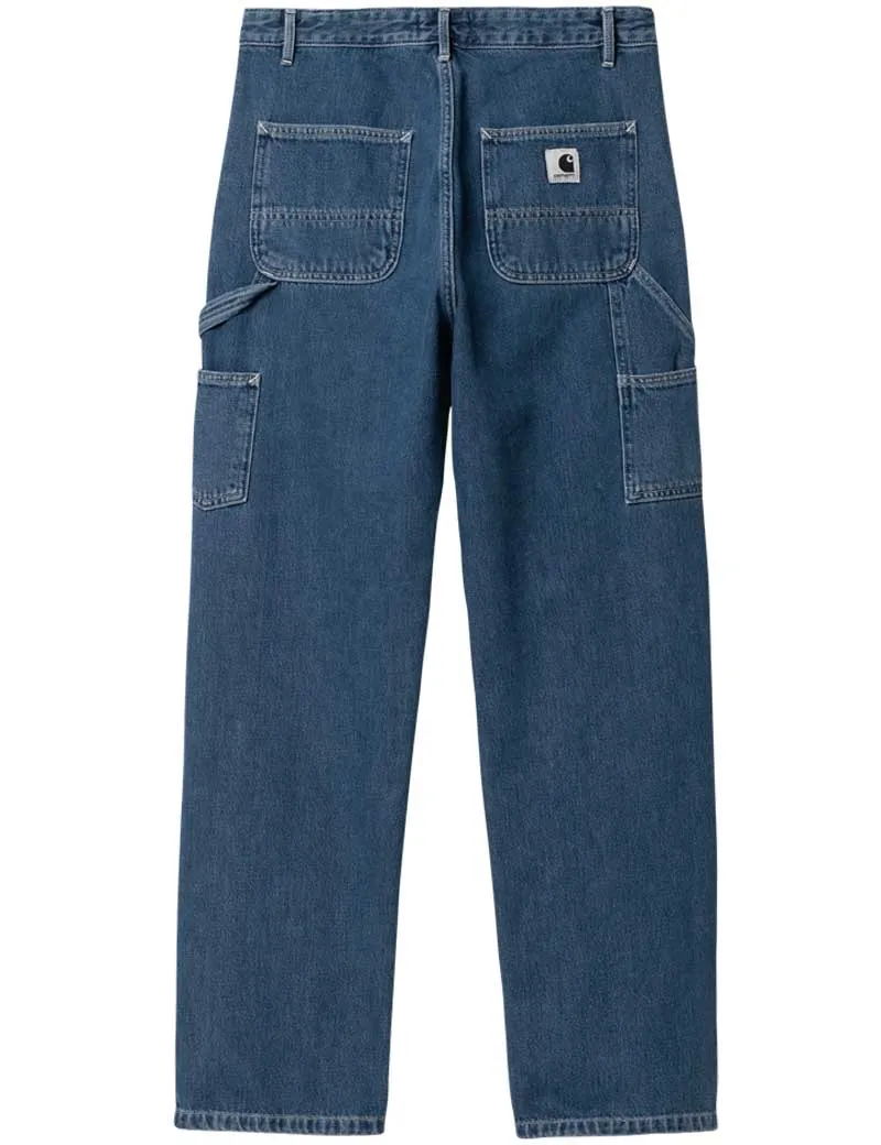 Carhartt Wip W' Pierce Pant Jeans Blue Stone Washed