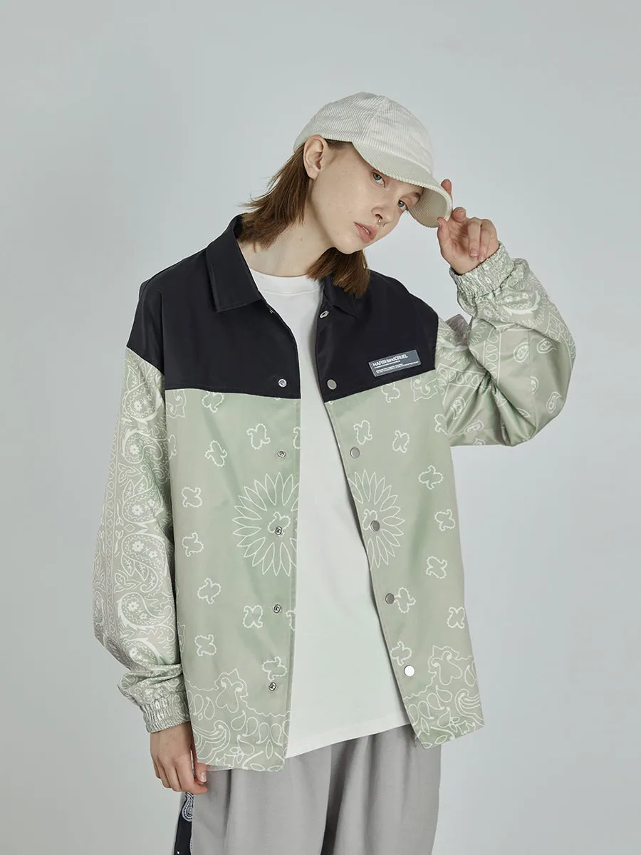 Cashew Stitched Coach Jacket