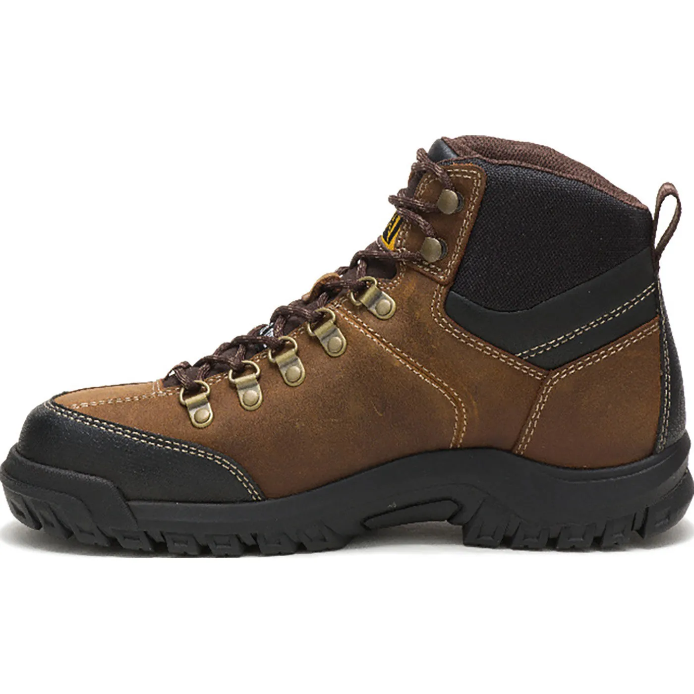 Cat Threshold Men's 6-inch Steel Toe Electrical Hazard Waterproof Work Boot