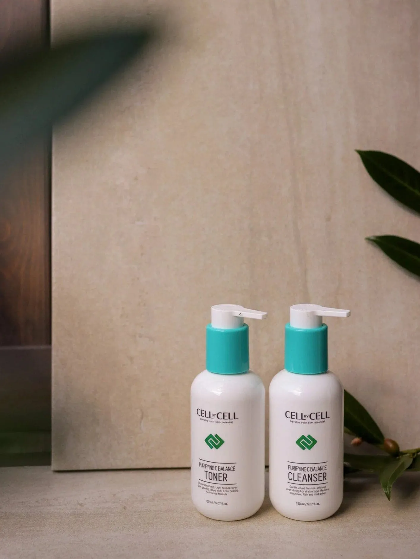 CELL BY CELL Purifying C Balance Toner/Cleanser - 150 ml*2