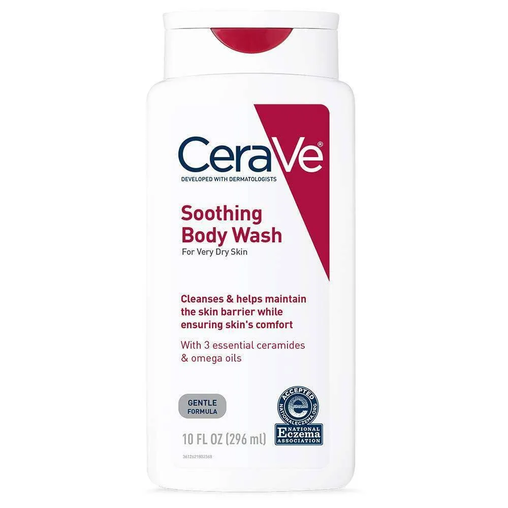 CeraVe Soothing Body Wash, 10 oz