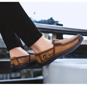 Changing Times Leather Loafers