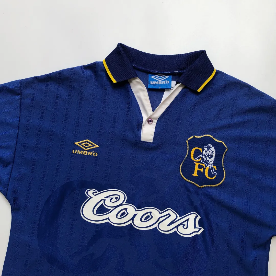 Chelsea 1996/1997 Gullit Umbro Home Football Shirt Medium