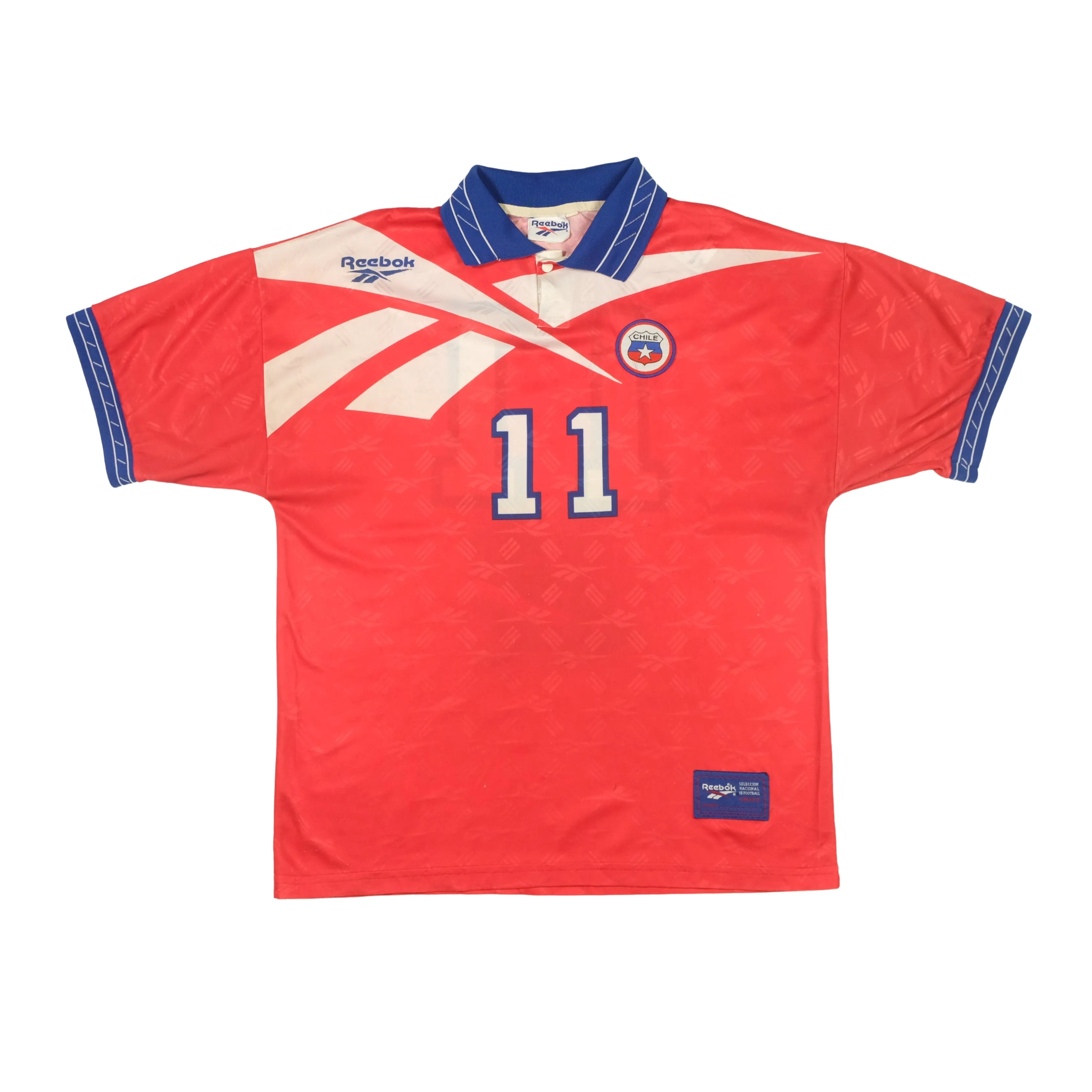 Chile 1997/1998 Salas Reebok Original Home Football Shirt (L)