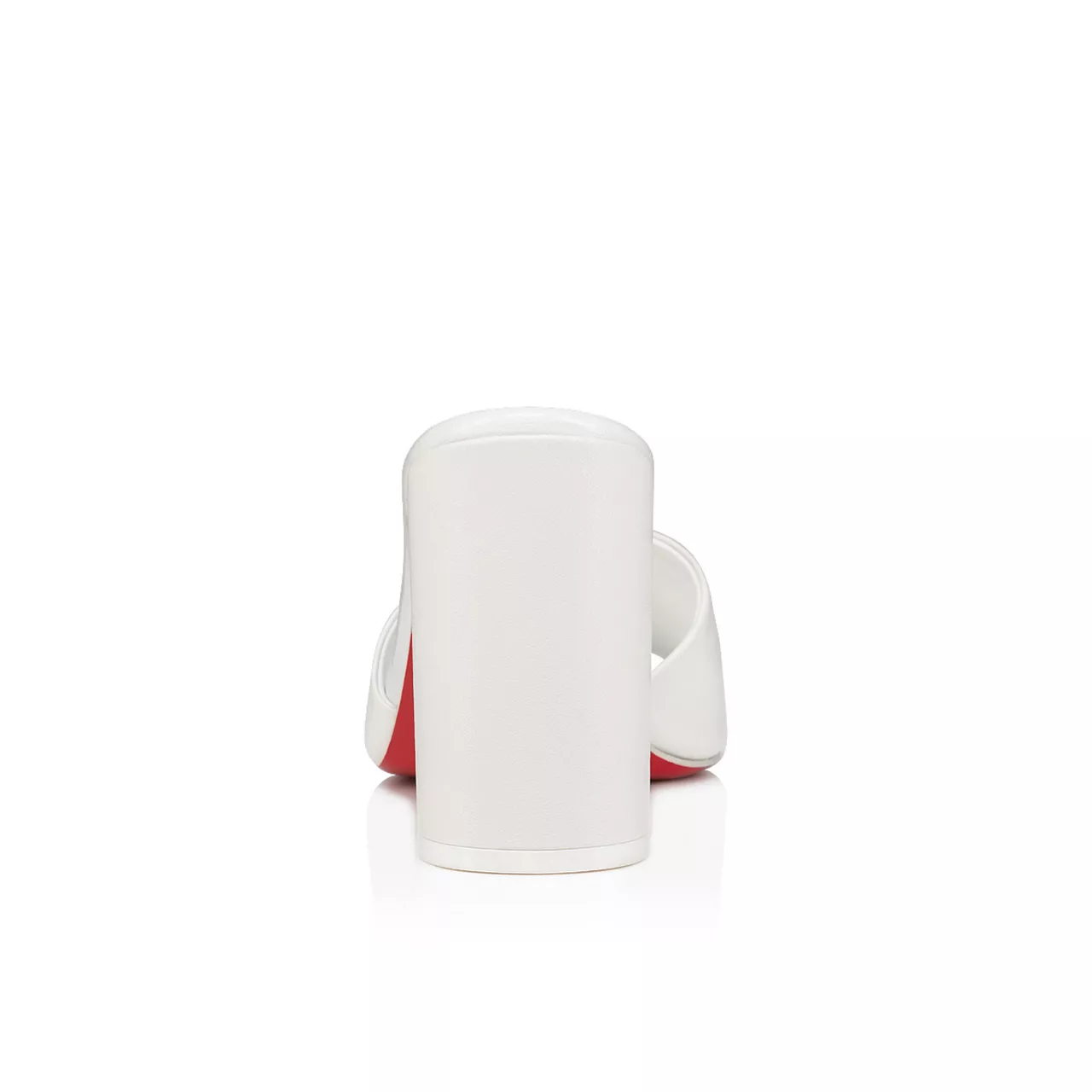 CHRISTIAN LOUBOUTIN Jane 85 Mules - White