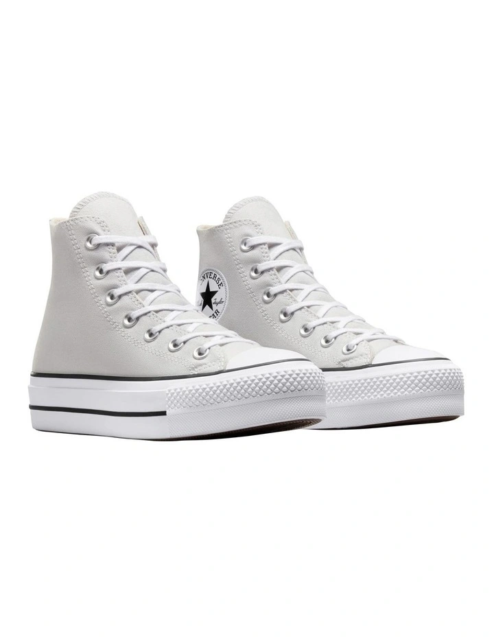 Chuck Taylor All Star Lift Platform Hi Sneakers in Barely Grey