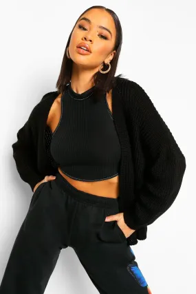 Chunky Pocket Boyfriend Cardigan