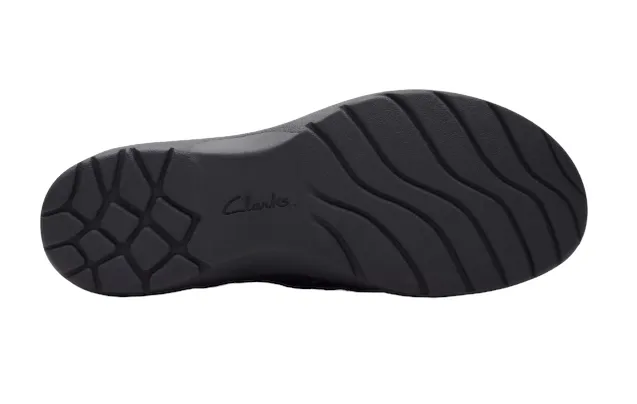 CLARKS CARLEIGH RAY BLACK NUBUCK