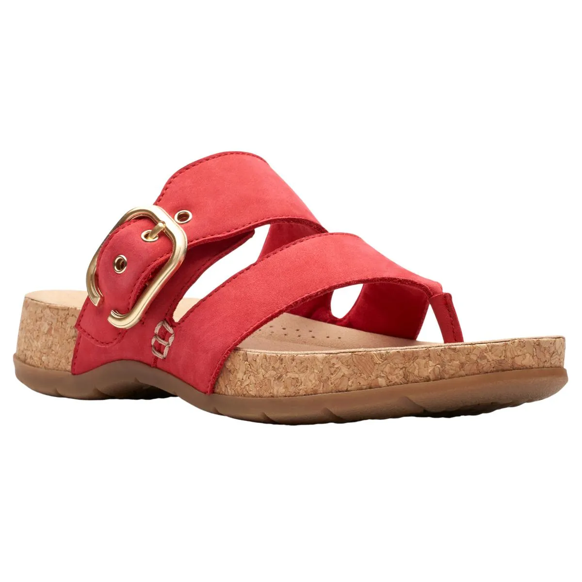      Clarks Collection Reileigh Park Leather Sandal     