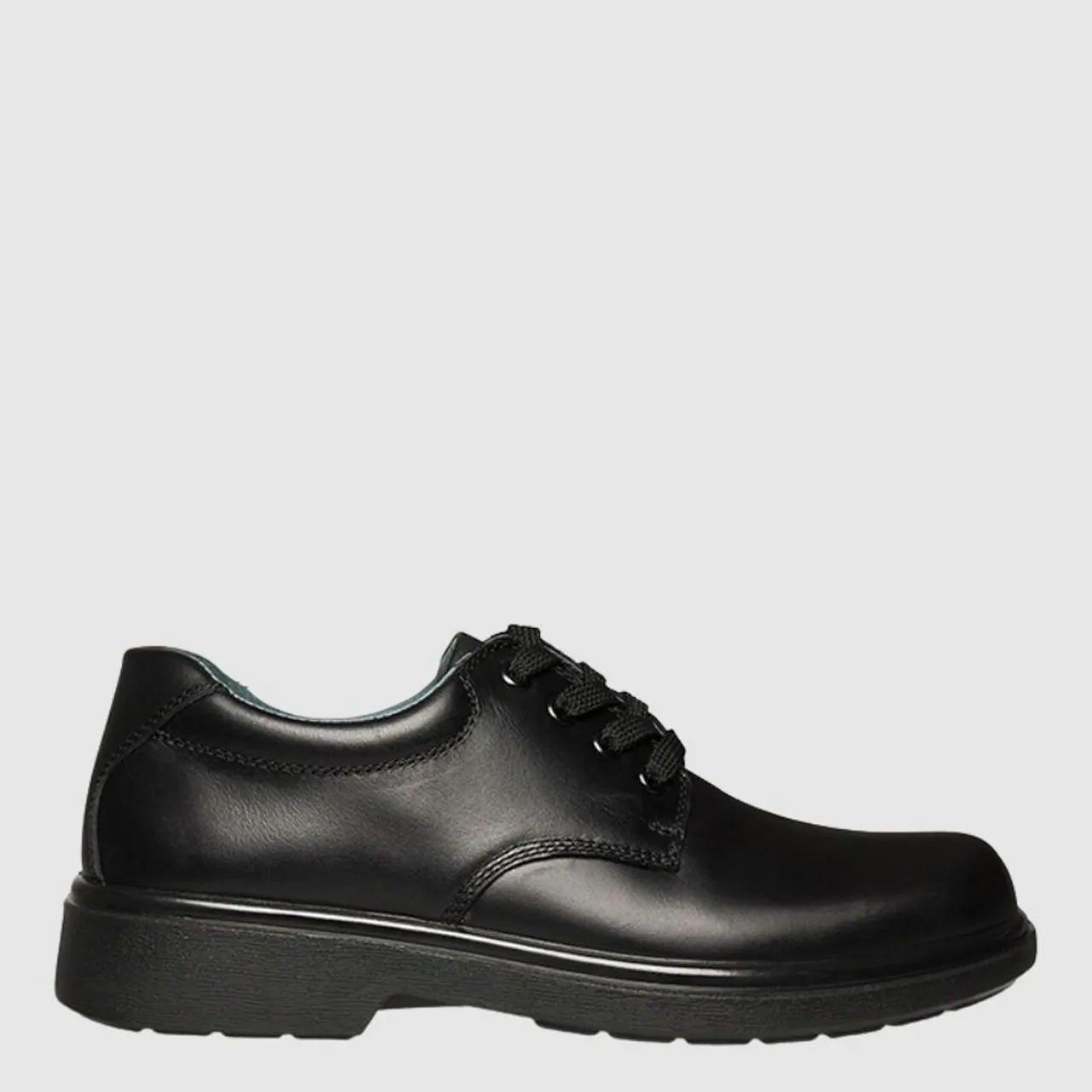 Clarks Daytona Inj Junior Black Shoe
