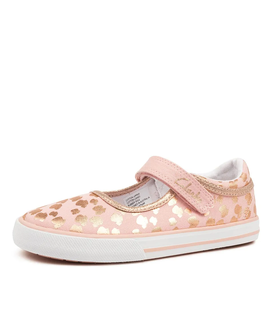 CLARKS Lizzie Jnr Musk-rose Gold