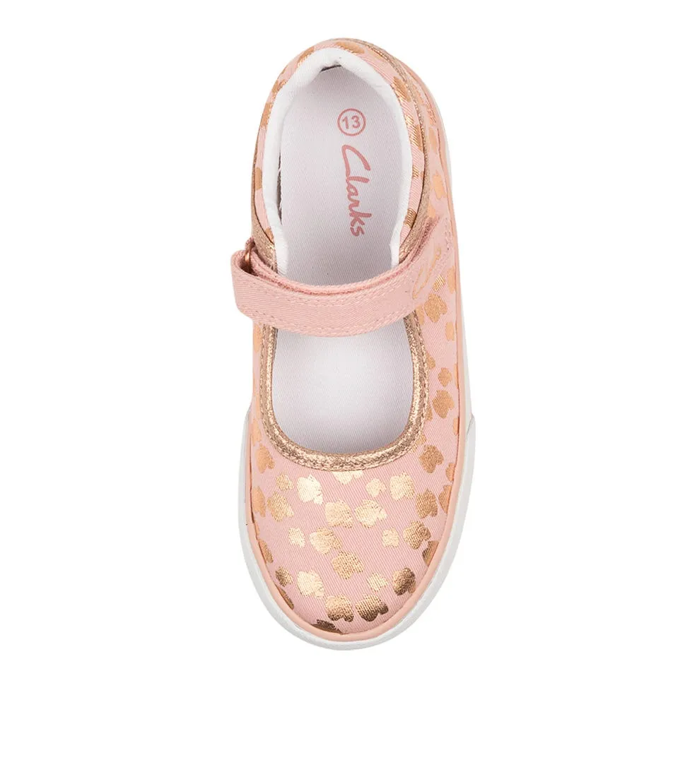 CLARKS Lizzie Jnr Musk-rose Gold