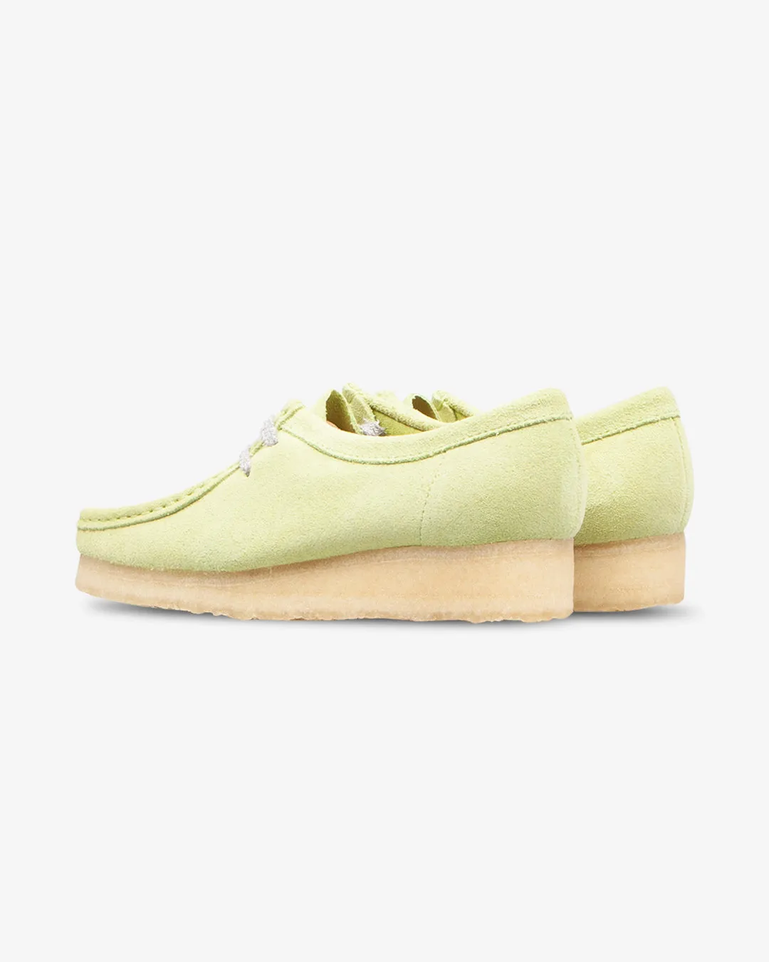 Clarks Originals Wallabee Pale Lime Suede