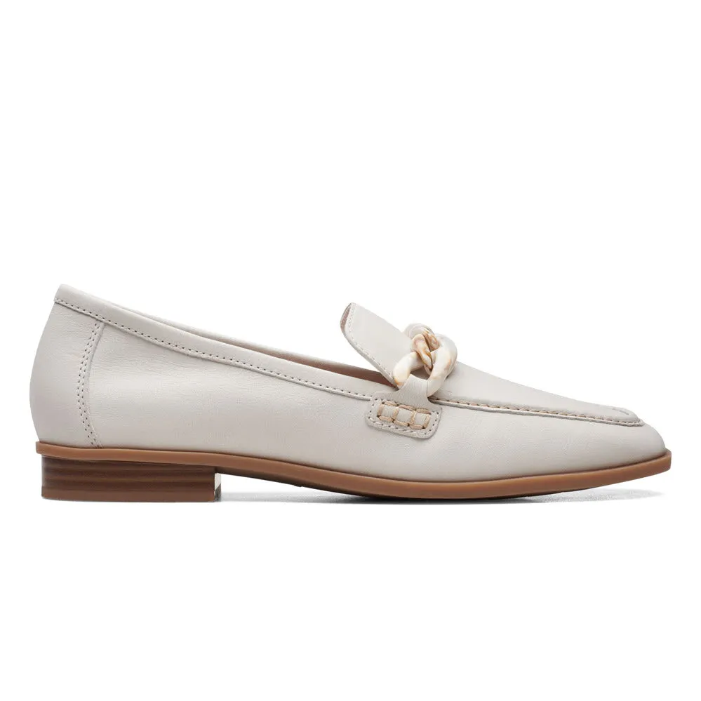 CLARKS SARAFYNA IRIS WHITE - WOMENS
