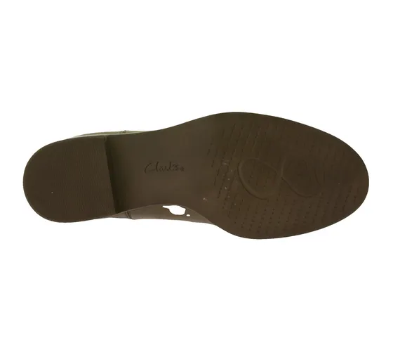 Clarks Taylor Shine stivaletti Chelsea da donna intramontabili scarpe in pelle 50534749 marrone chiaro