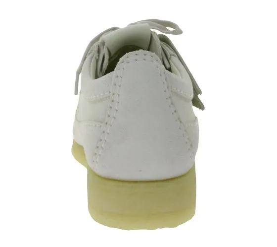 Clarks Torhill bottes pour hommes en cuir véritable avec laçage chaussures basses 26175761 beige