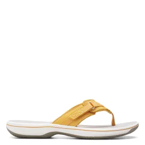 Clarks Womens Breeze Sea Sandals - Burnt Yellow
