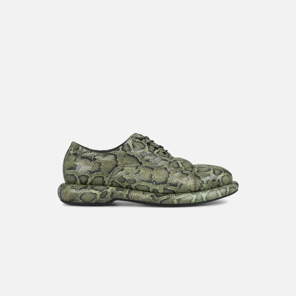 Clarks x Martine Rose The Oxford 1 - Green Snake