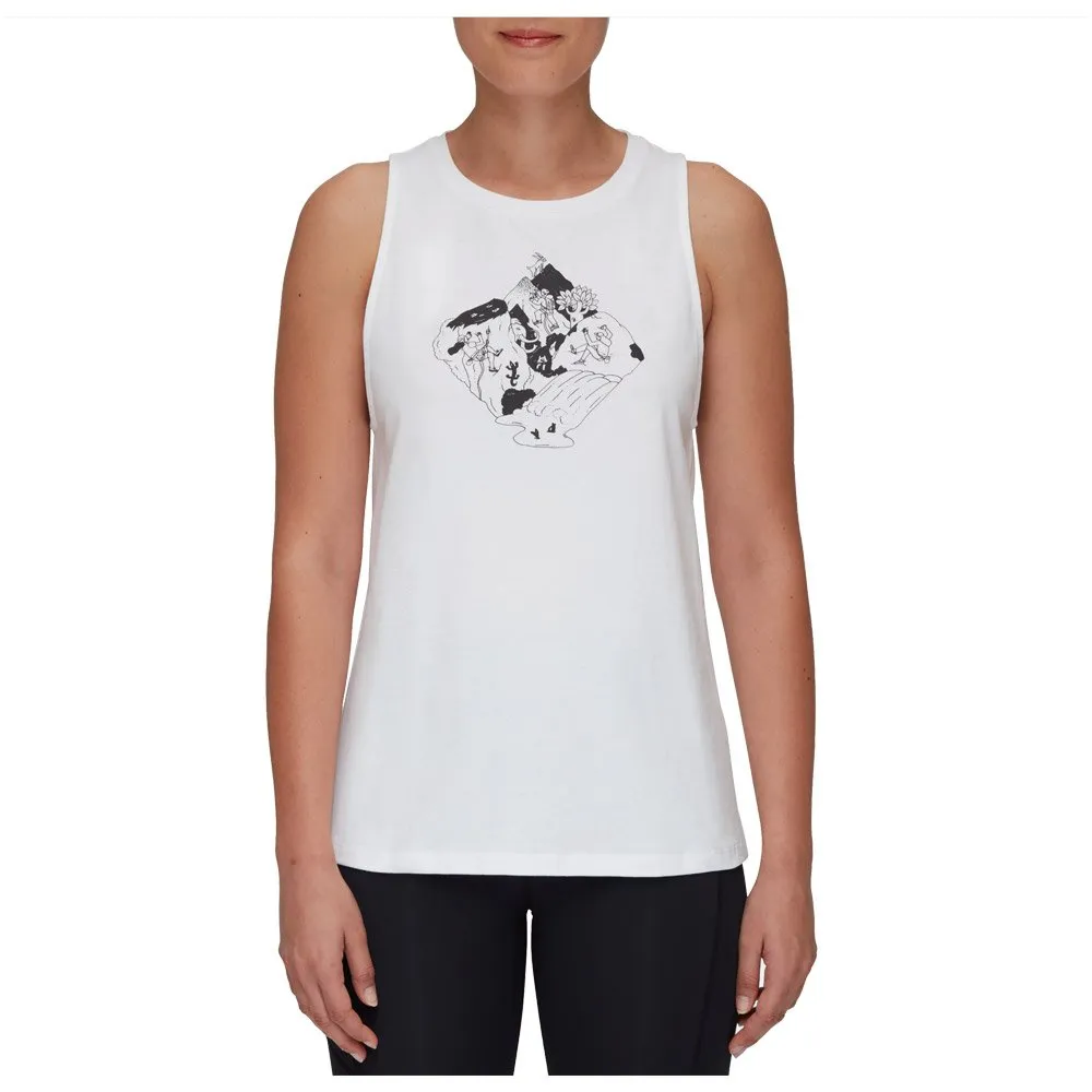 Climbing tee-shirt Mammut ---Massone Tank Top W White