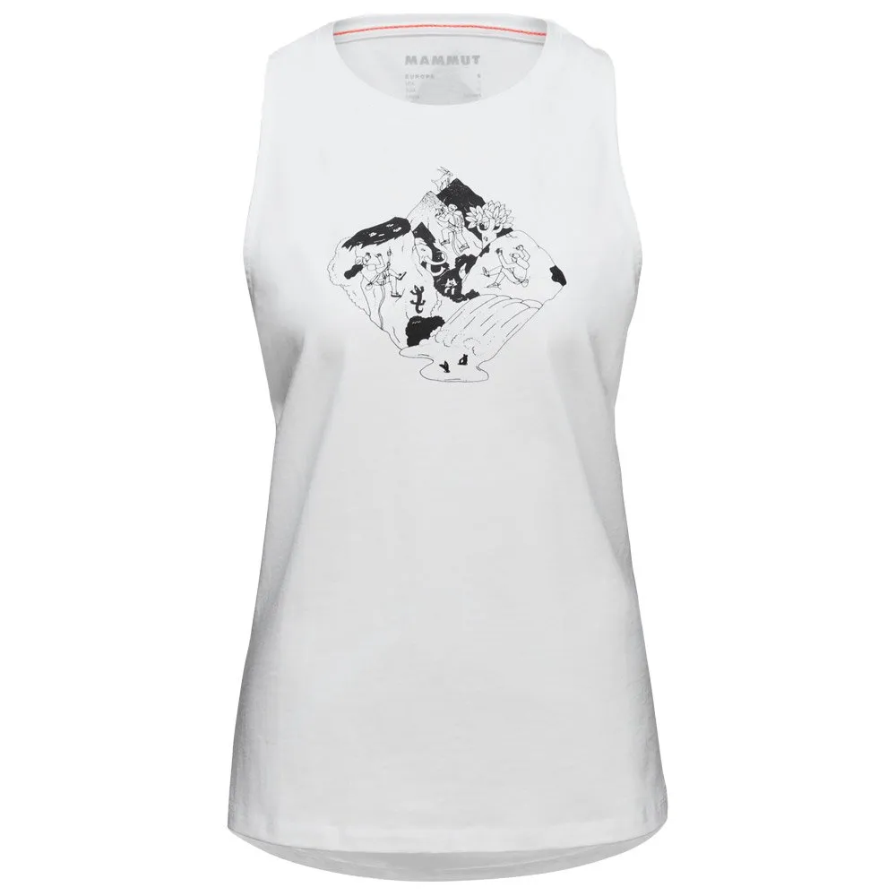 Climbing tee-shirt Mammut ---Massone Tank Top W White