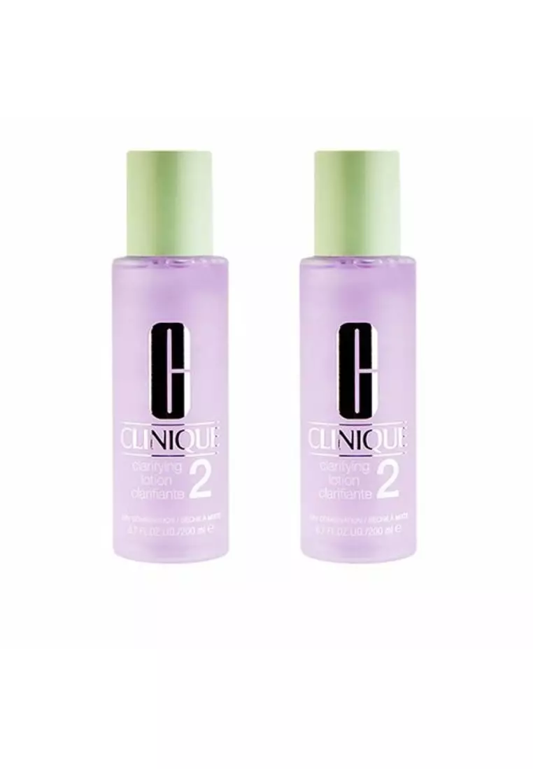 Clinique 2X Clinique Clarifying Lotion 2 Dry Combination 6.7oz, 200ml