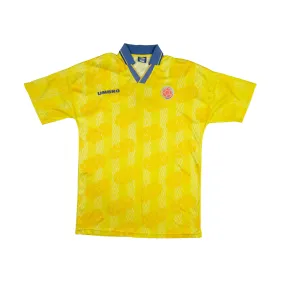 Colombia Umbro 1994/1996 Original Home Football Shirt Large/XL