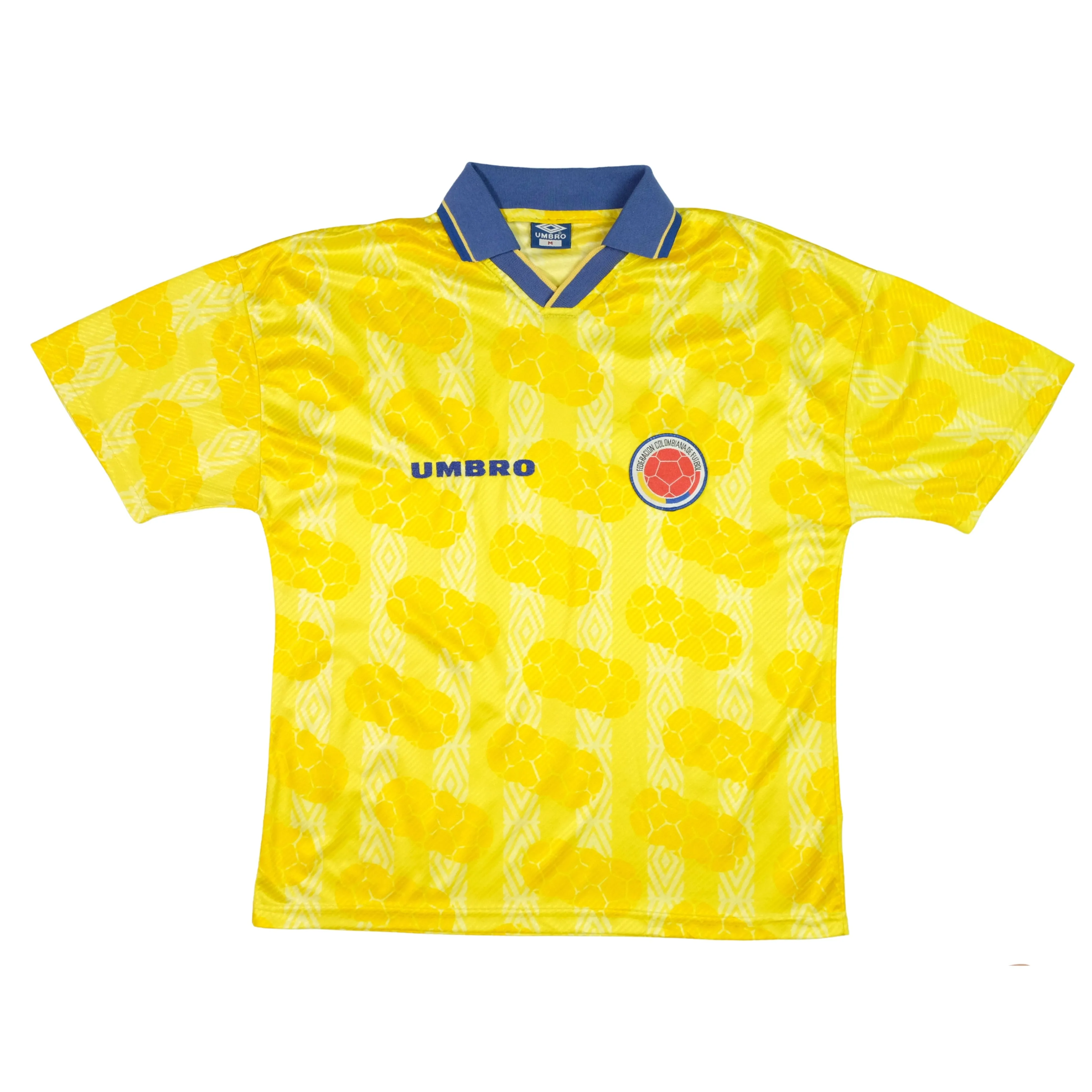 Colombia Umbro 1994/1996 Original Home Football Shirt Medium
