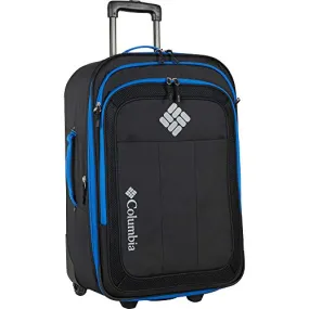 Columbia 21 Expandable Carry On Spinner Luggage Black, Blue