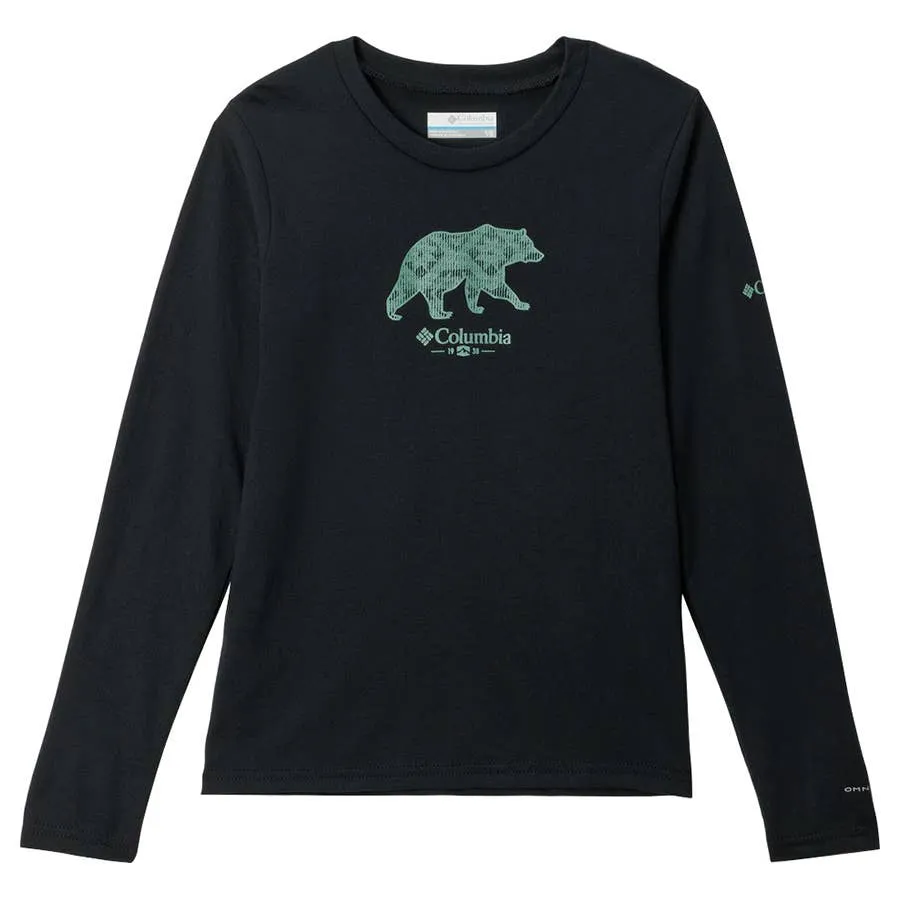 Columbia Boy's La Poudre Pass™ Long Sleeve T-Shirt - Black