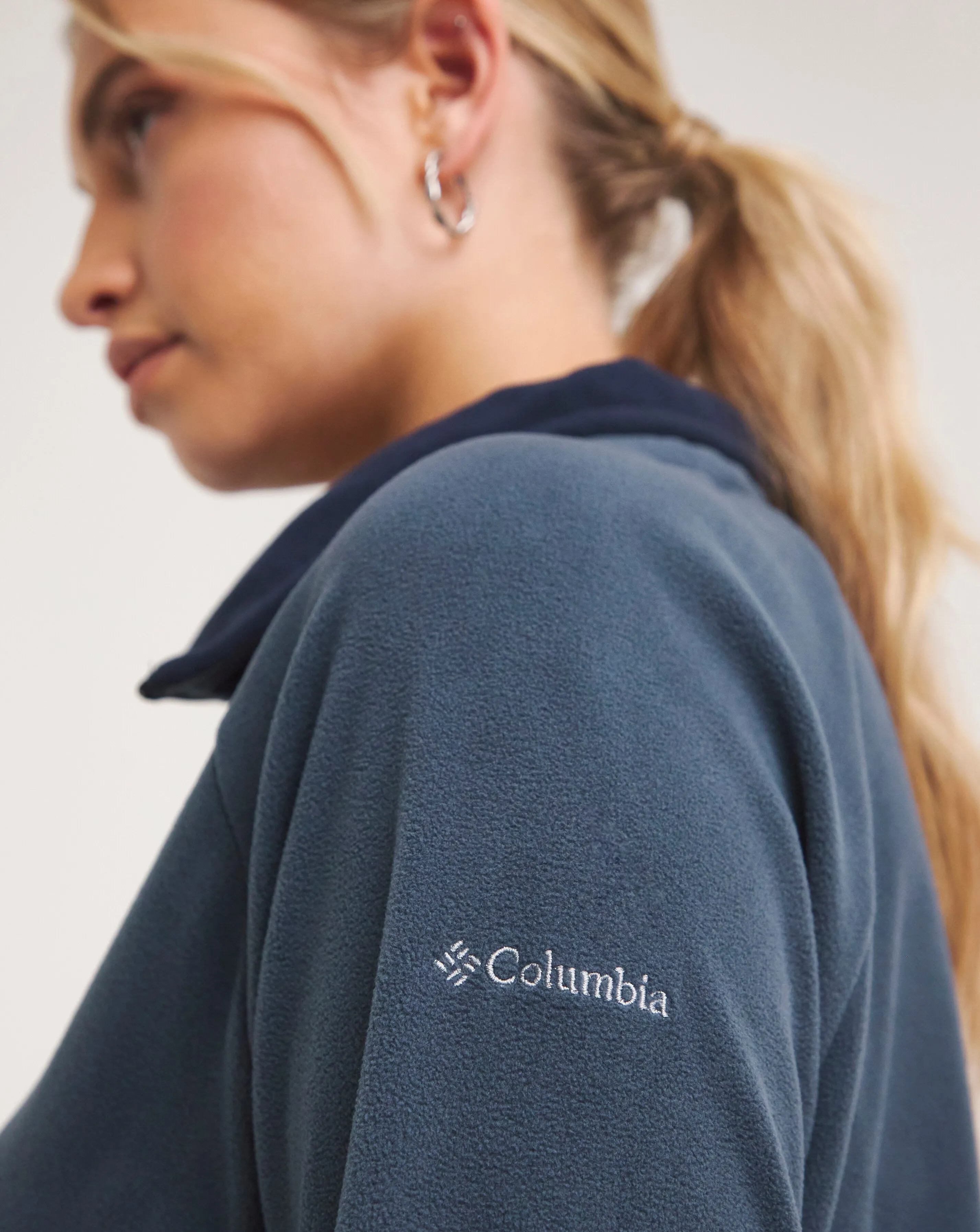 Columbia Glacial IV 1/2 Zip | Simply Be