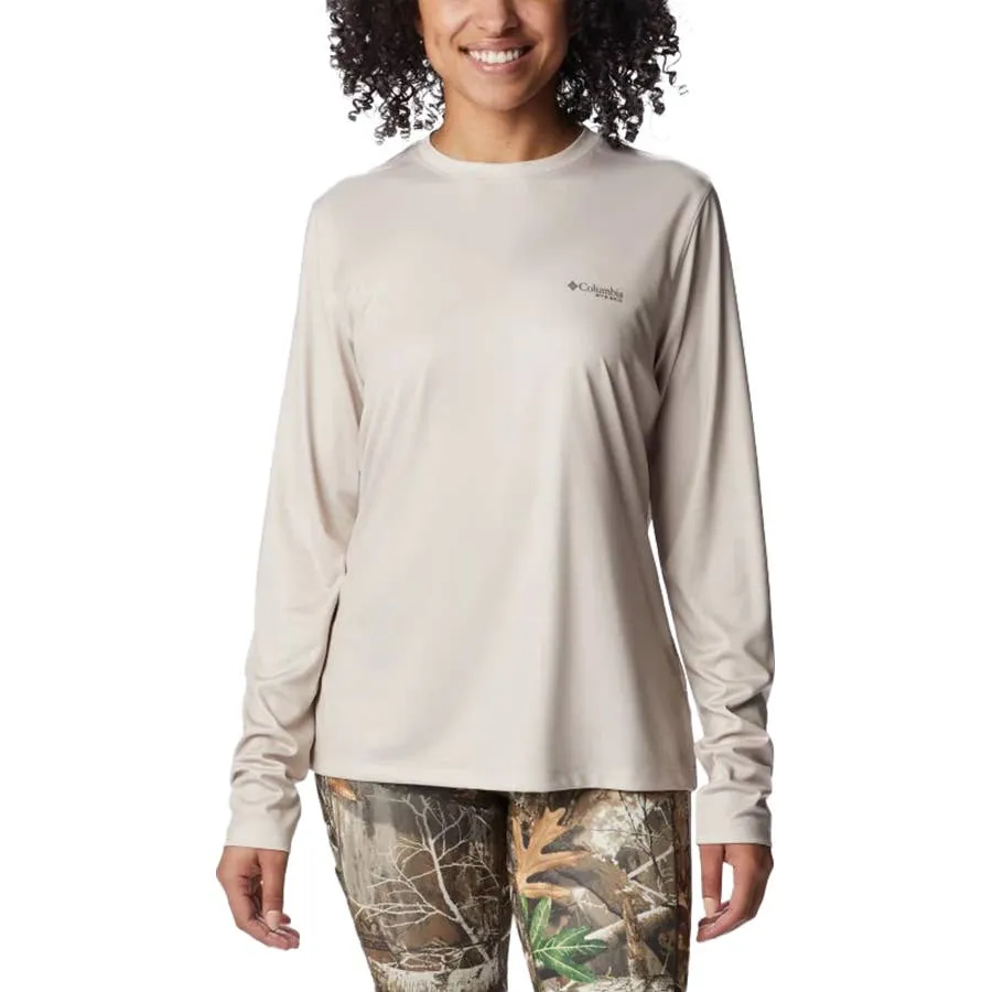 Columbia Women's Tough Shot™ Graphic Long Sleeve T-Shirt - Dark Stone