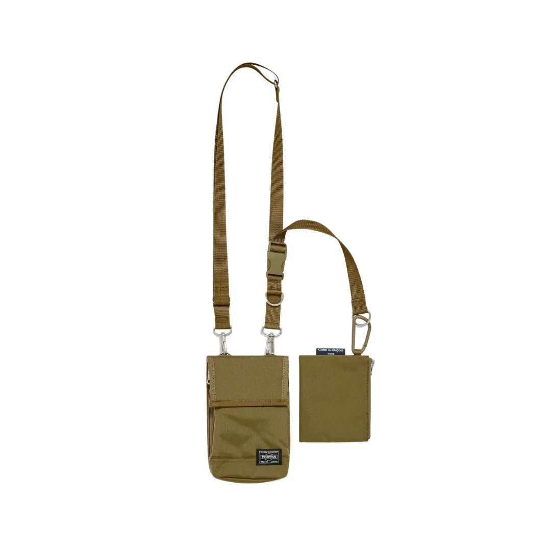 COMME des GARONS Homme Porter Shoulder Bag - Tan