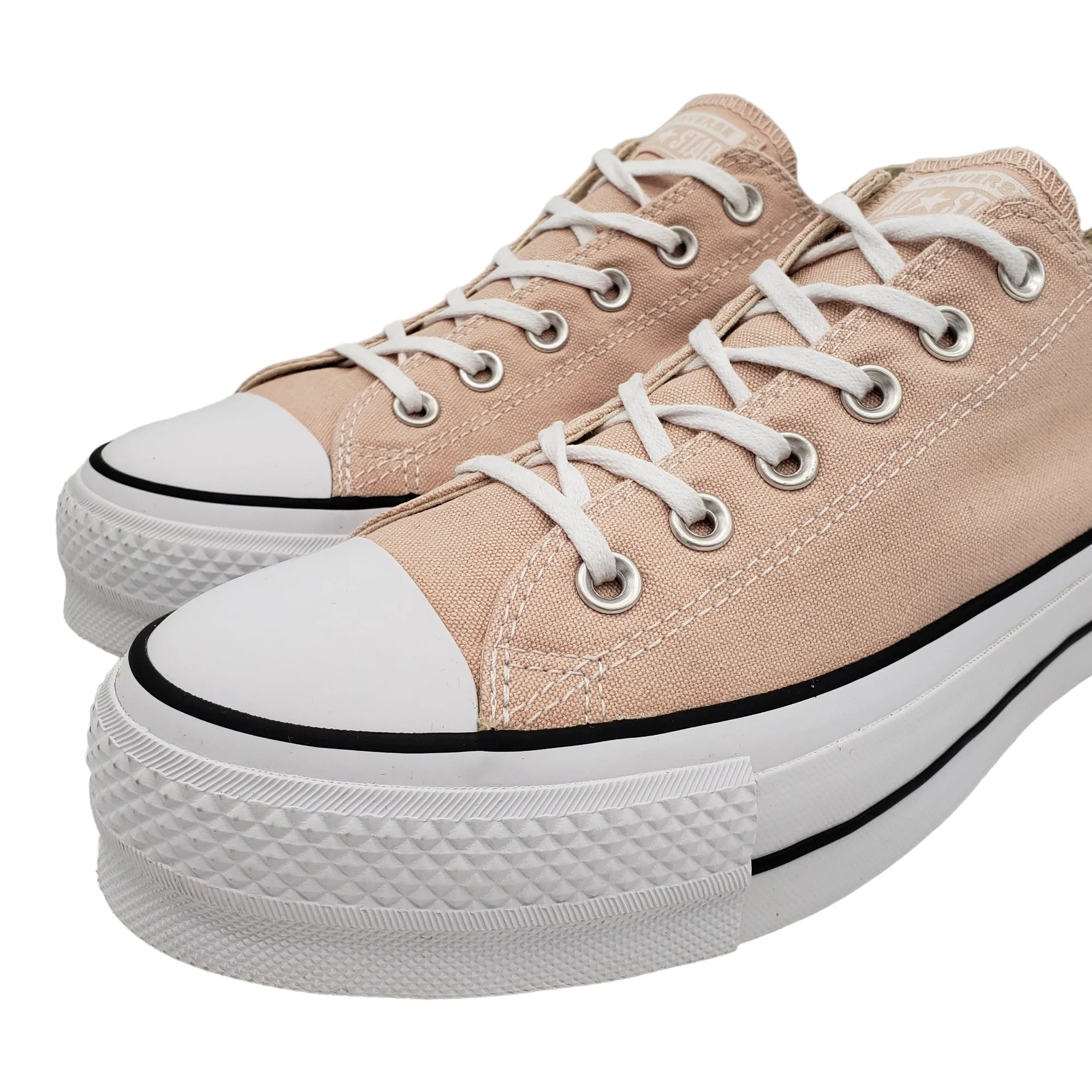 Converse All Star Apricot Pink Trainers