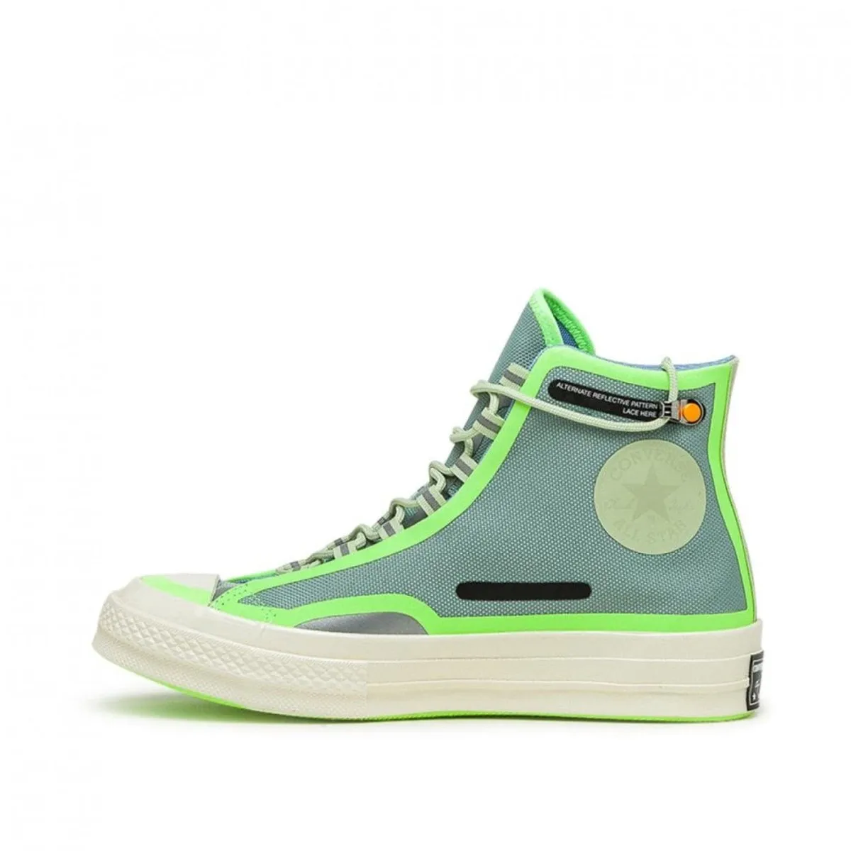 Converse Chuck 70 Hi Seam Tape (Green / Neon Green)