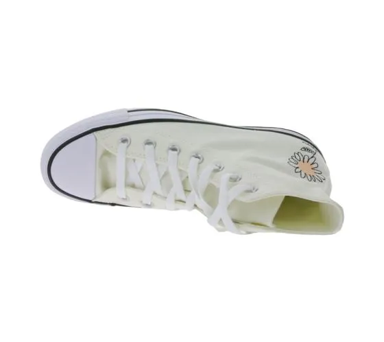 Converse Chuck Taylor All Star Chucks Baskets montantes pour femme avec imprimé floral A05131C Beige