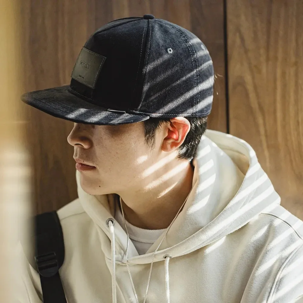 Corduroy 'Destiny' Wide-Brimmed Baseball Cap