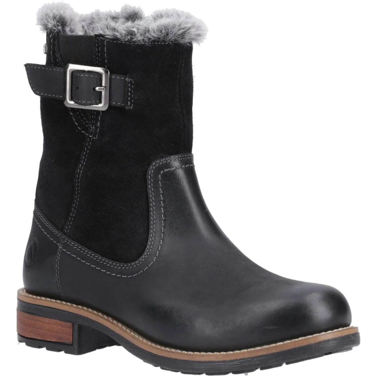 Cotswold Kemerton Ankle Boots Black