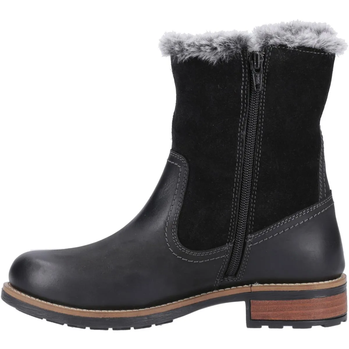 Cotswold Kemerton Ankle Boots Black