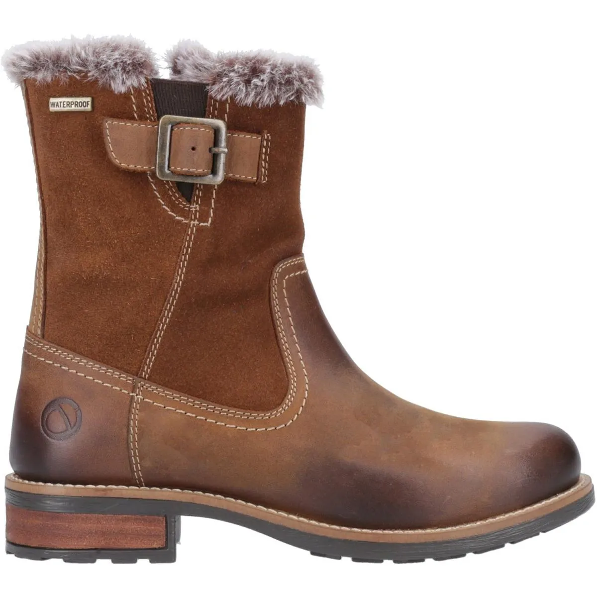 Cotswold Kemerton Ankle Boots Tan