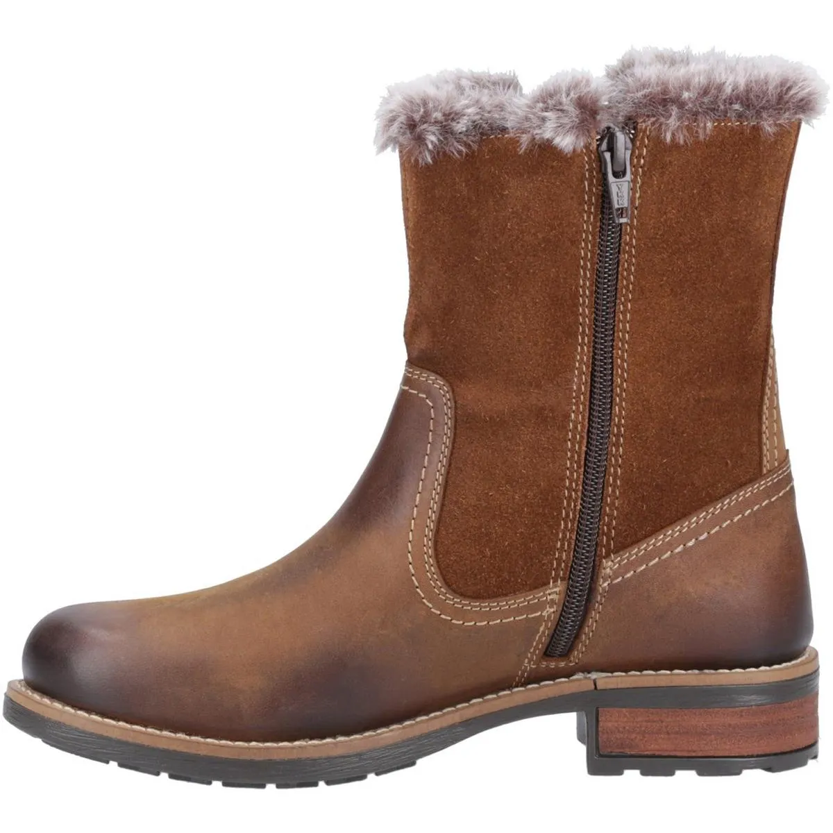 Cotswold Kemerton Ankle Boots Tan