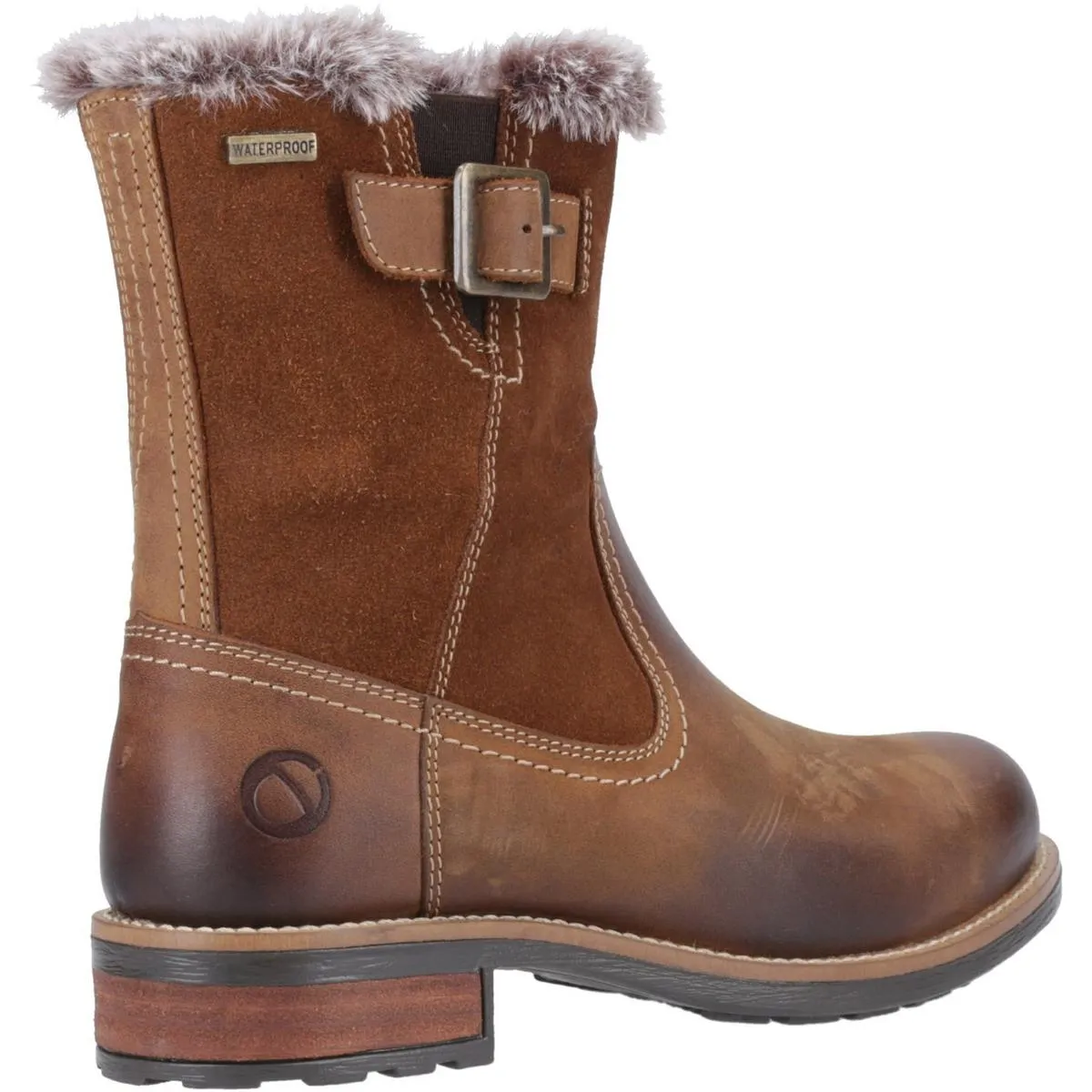 Cotswold Kemerton Ankle Boots Tan